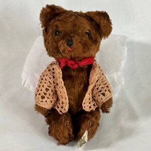 Vintage Late 1950s 1960s R Dakin No 118 Teddy Bear 7 Inch Jointed Plush Poland